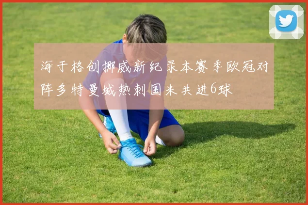 海于格创挪威新纪录本赛季欧冠对阵多特曼城热刺国米共进6球